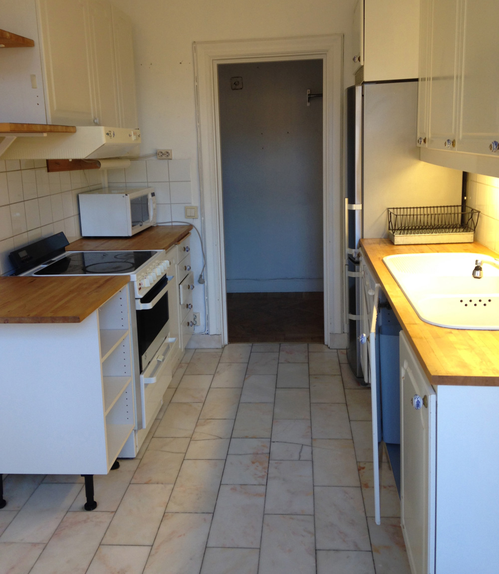 The kitchen. sandra beijer metro mode